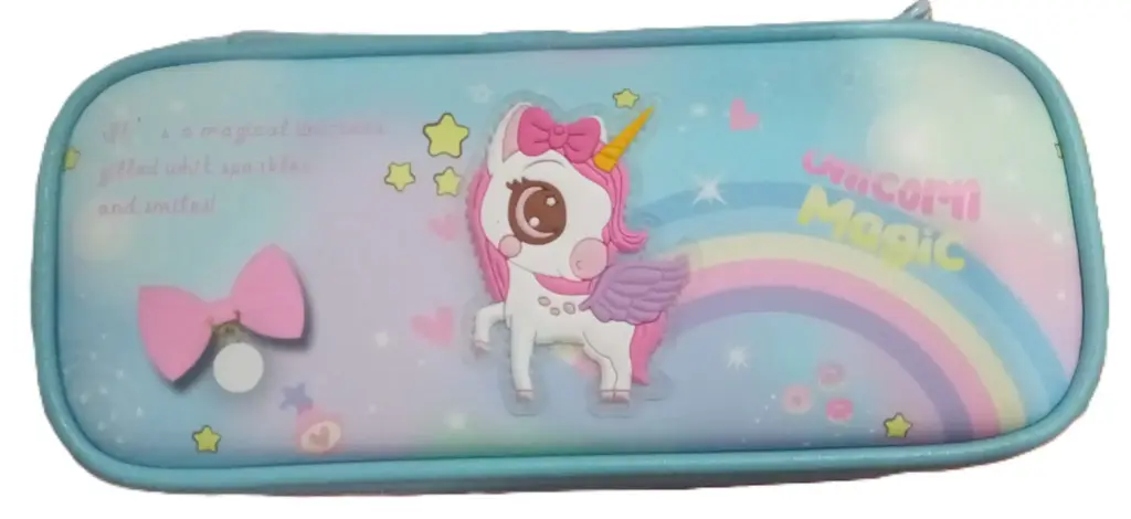 Estojo Escolar Unicórnico