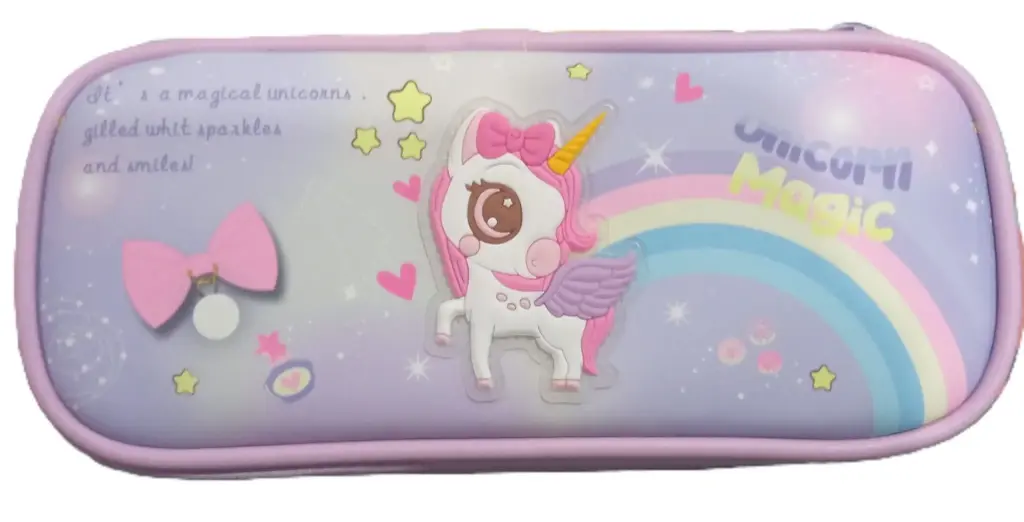 Estojo Escolar Unicórnio