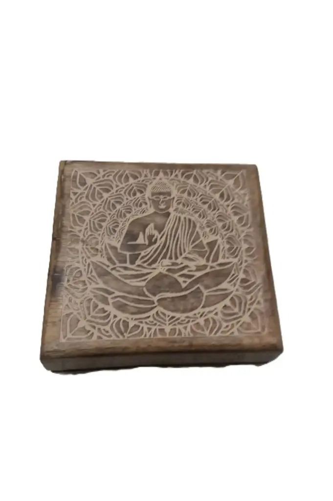 Caixa de Madeira Natural