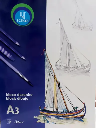 Caderno A3 Desenho