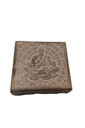 Caixa de Madeira Natural