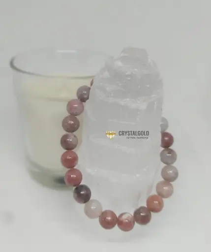 Pulseira Jade Flor de Ameixa